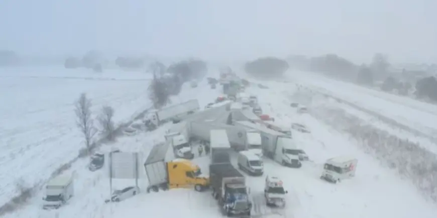Michigan Pileup: Snowy Conditions Lead to 100-Vehicle Crash on I-196