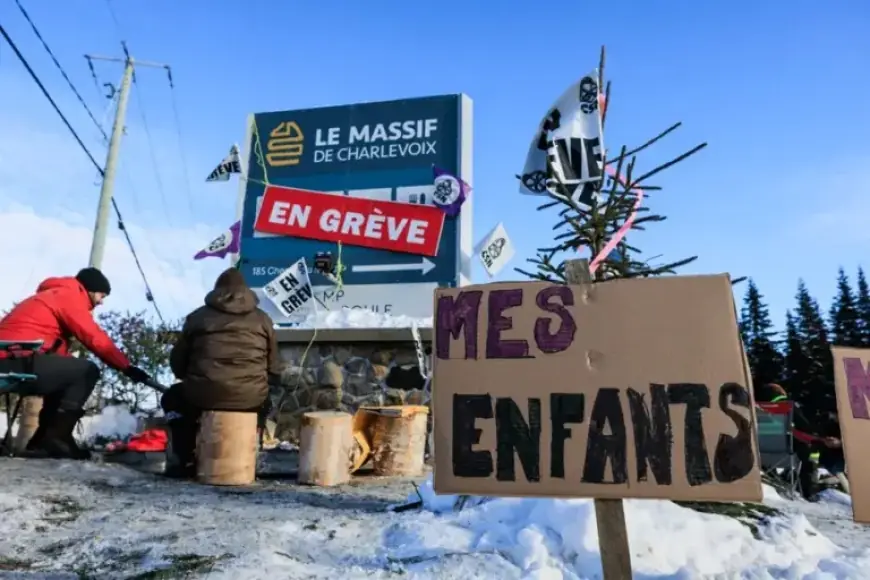 Le Massif de Charlevoix Ends Season Early Due to Strike