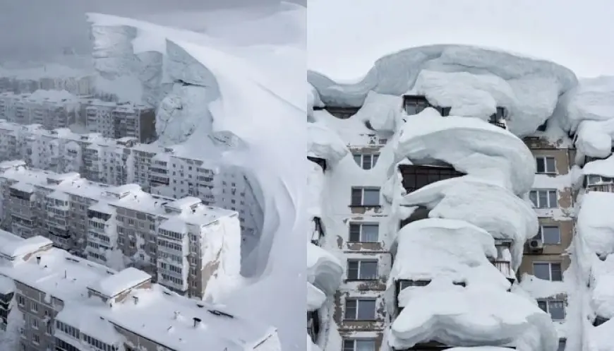 Kamchatka, Russia Snow Storm 2026: Record Snowfall Buries Petropavlovsk-Kamchatsky Under Massive Drifts