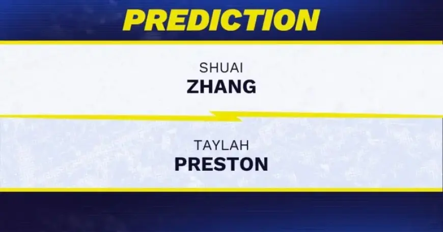 Australian Open 2026: Shuai Zhang vs. Taylah Preston Prediction and Odds