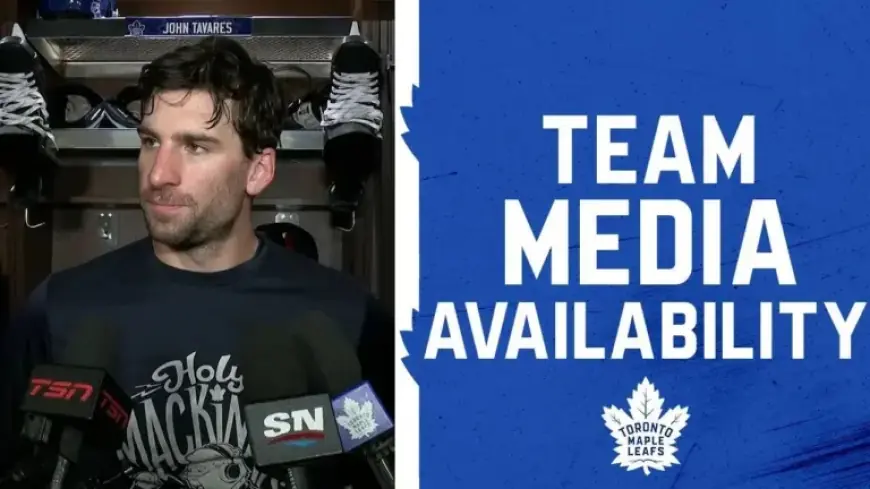 Maple Leafs Hold Media Availability Ahead of Minnesota Wild Game, Jan 19, 2026