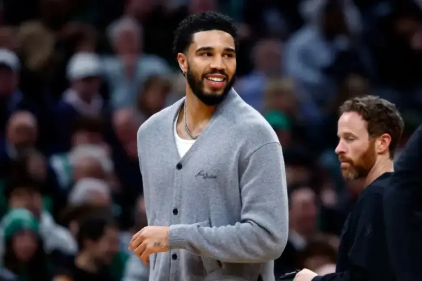 Jayson Tatum Nears Return with Intense On-Court Session at Celtics Shootaround