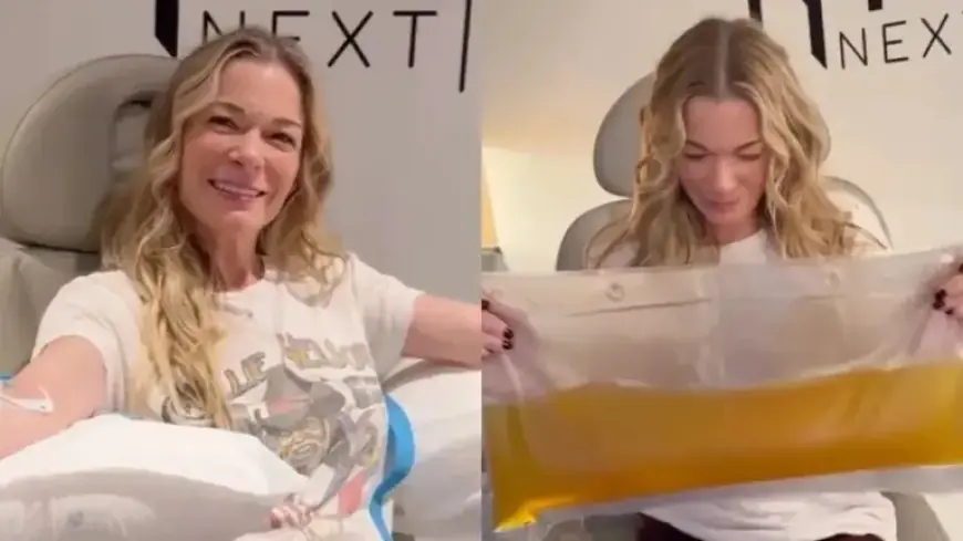 LeAnn Rimes Undergoes Blood Plasma Treatment After Dental Health Issues
