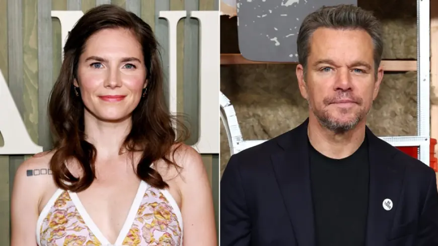 Amanda Knox Rebuts Matt Damon’s Remarks on Cancel Culture and Jail Time