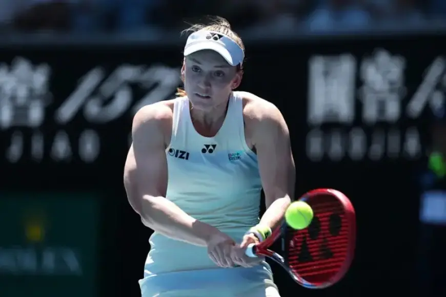 Rybakina Advances to Second Round of Australian Open
