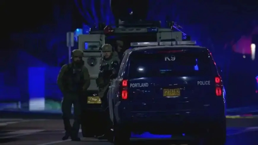 Portland Police Officers Shot; Urgent Search for Shooter Continues