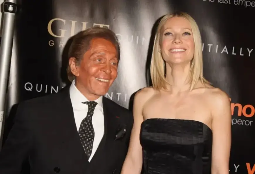Gwyneth Paltrow, Celebrities Honor Italian Fashion Icon Valentino