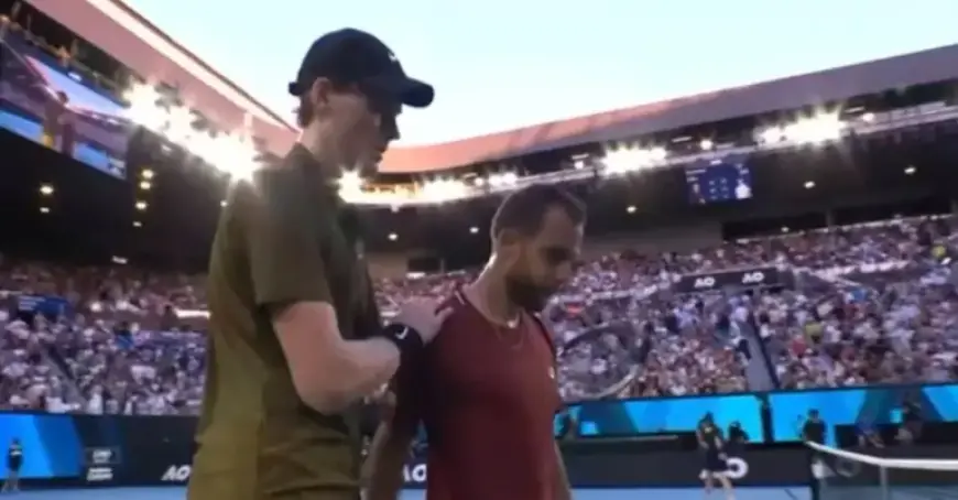 Sinner Triumphs at Australian Open as Gaston Retires Injured