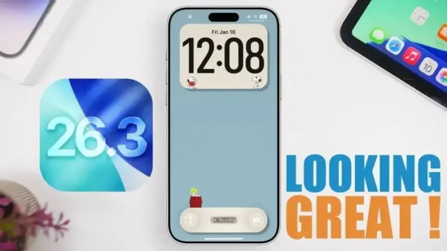 iOS 26.3 Update Enhances Performance, Extends Battery Life, Introduces Key Features
