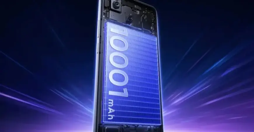 Realme Unveils New Phone Boasting 10,001mAh Battery for Extended Use
