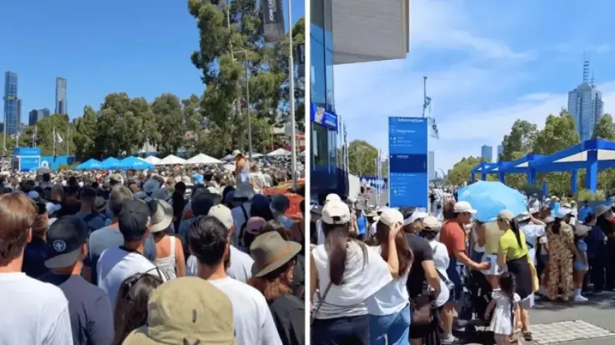 Australian Open Implements Efficient Digital Queue for On-Ground Entry