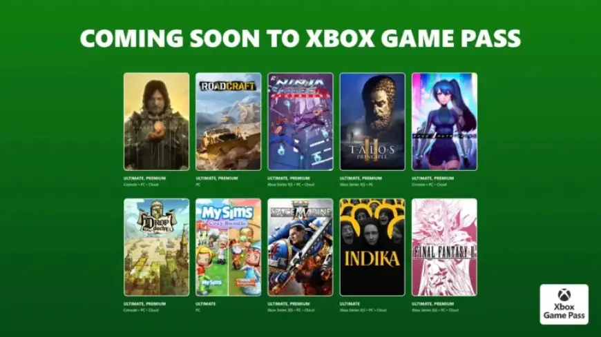 Xbox Game Pass Adds Warhammer 40K: Space Marine II, Death Stranding & More