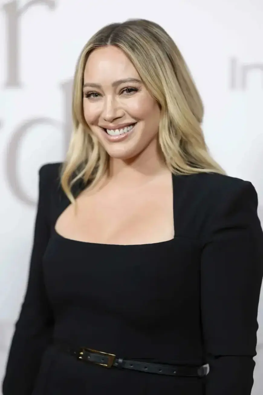 Hilary Duff Stuns in Nude Caped Bodysuit at First Concert in 18 Years
