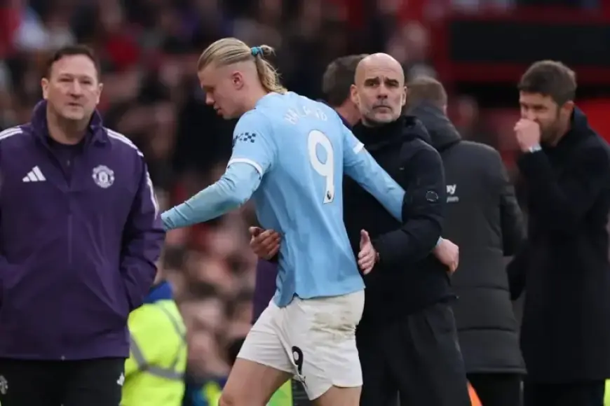 Pep Guardiola Struggles to Resolve Man City’s Erling Haaland Issue