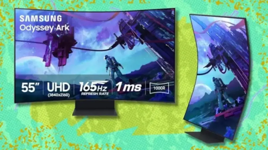 Save 56% on Samsung’s Odyssey Ark 55-Inch Curved Gaming Monitor