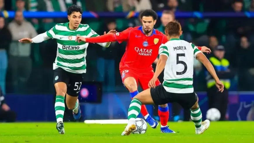 Sporting Reclaims Lead Against PSG Just Before Injury Time