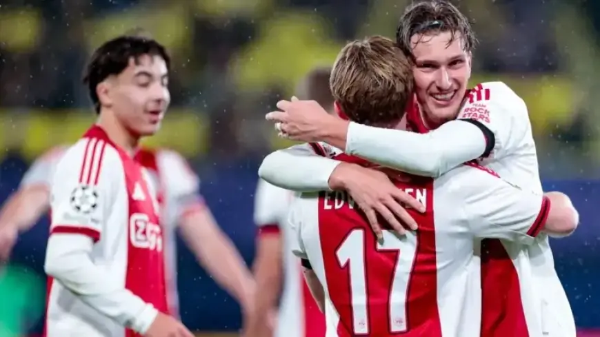 Ajax Triumphs Over Villarreal, Keeps Champions League Hopes Alive