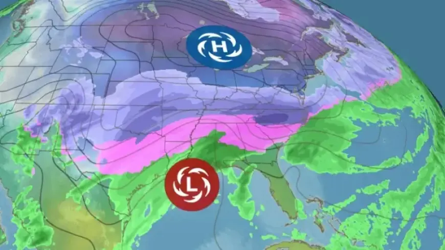 Major Winter Storm to Unleash Dangerous Ice and Snow Across Eastern USA