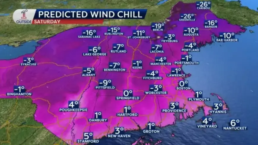 Arctic Blast: Polar Vortex and Storm Threaten New England This Weekend