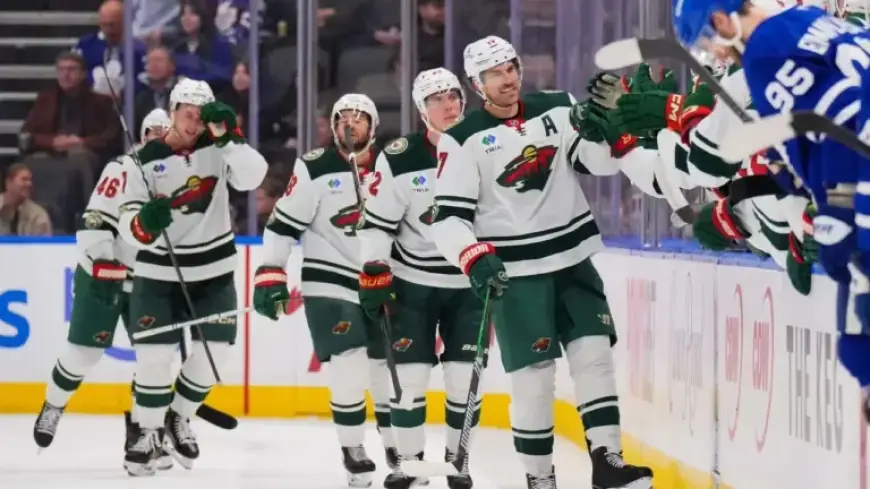 Foligno Secures First Hat Trick as Wild Edge Past Maple Leafs