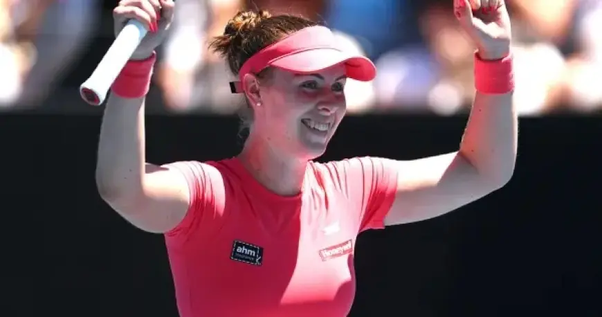 Gibson Shocks in First-Round Upset at Aussie Open