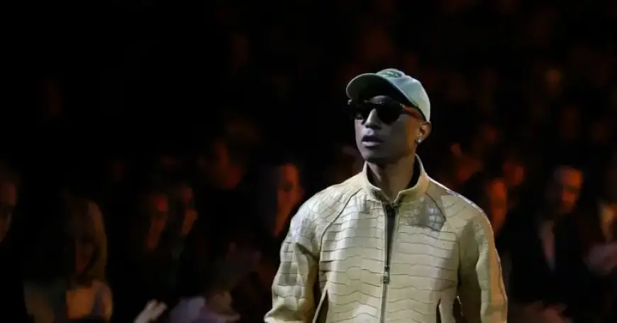 Pharrell Williams Reveals Elegant Louis Vuitton Men’s Collection