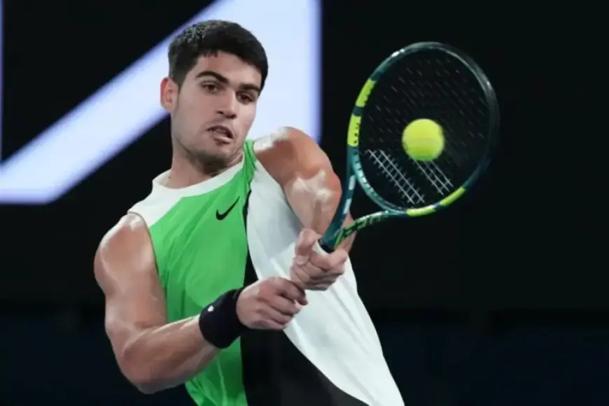 Live: Carlos Alcaraz vs. Yannick Hanfmann in Australian Open Round 2