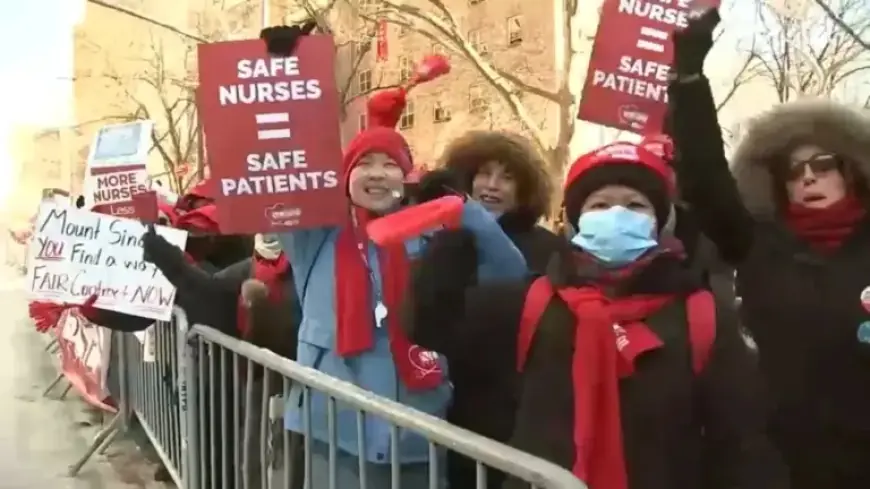 New York City Nurses Strike Enters Second Week