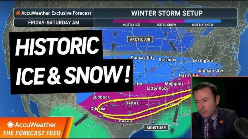 Snow Storm Weather Forecast: A High-Impact Winter System Eyes the U.S. South and East as Deep Cold Locks In