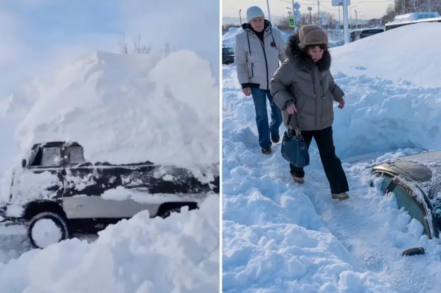 Russia Snow: Kamchatka Buried Under Record Drifts as Far East Transport Disruptions Ripple Across the Region