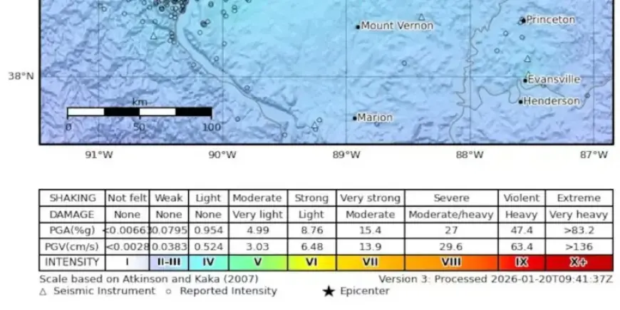 St. Louis Area Rocked by Overnight Earthquake