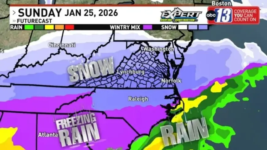 Major Snowstorm to Hit ABC13 Area This Weekend