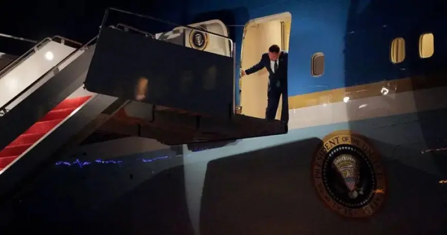 Trump’s Air Force One Diverts to Davos Due to Electrical Issue