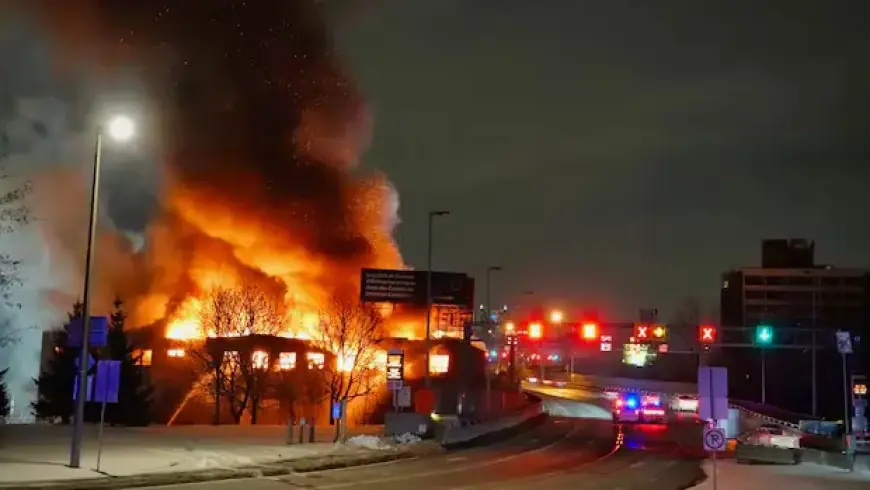 Montreal Fire Forces Jacques-Cartier Bridge Closure