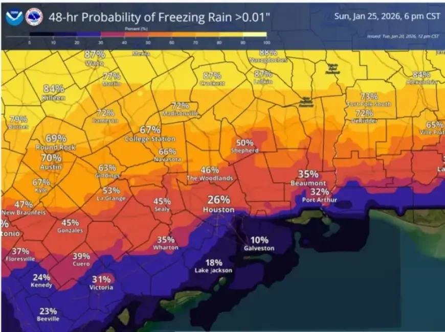 Space City Weather Answers Your Questions on the Impending Freeze