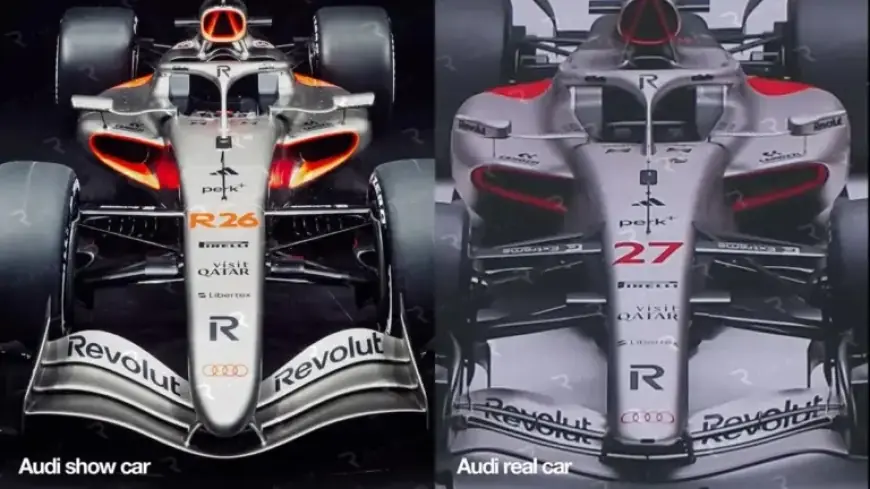 Did Audi Unintentionally Reveal Its Official 2026 F1 Car Design?