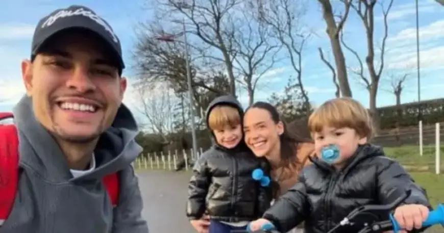 Newcastle’s Bruno Guimaraes Enjoys Family Day at Scenic North East Park