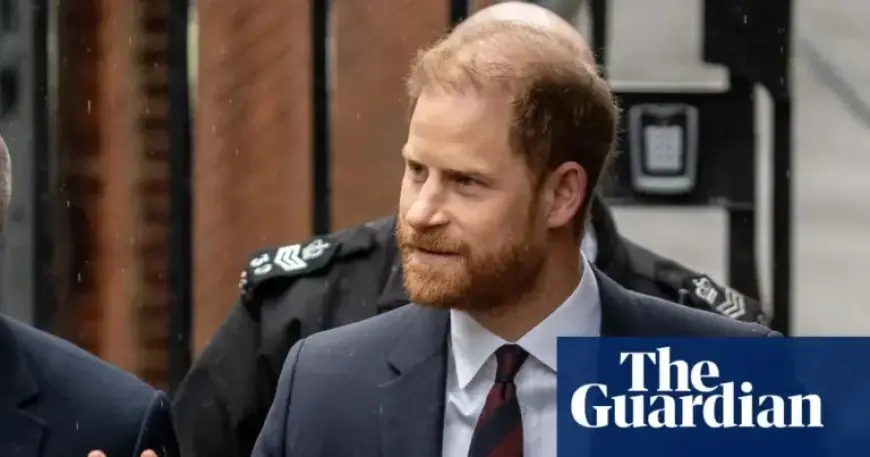 Prince Harry Claims Daily Mail Publisher Aims to Push Him Toward Substance Abuse
