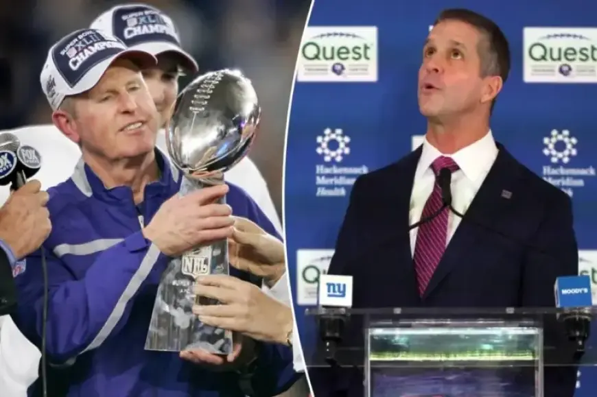 Exclusive: Tom Coughlin Unites John Harbaugh with the Giants