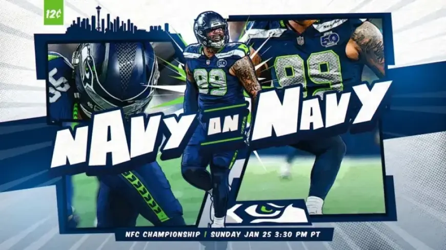 Seahawks Reveal New Uniform for NFC Championship Clash with Rams