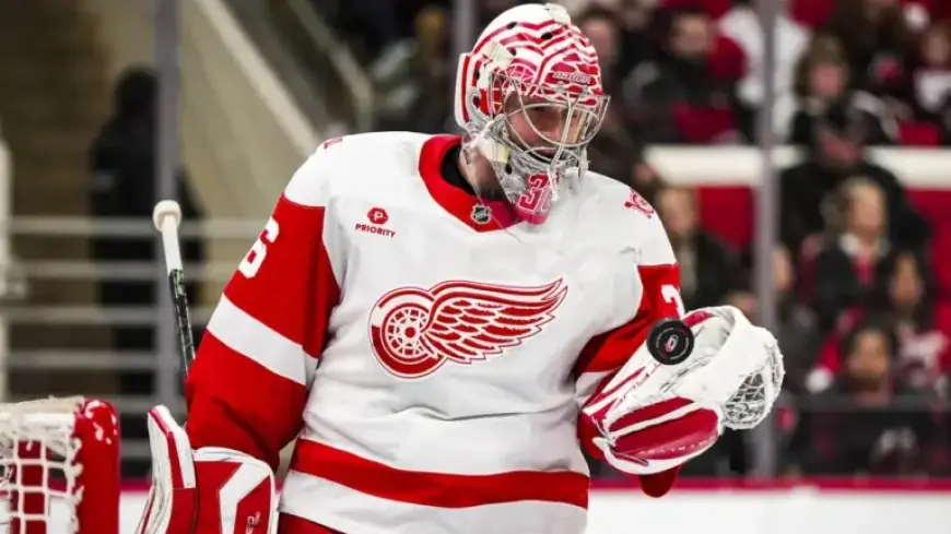 Gibson Thrives in Debut Season with Red Wings