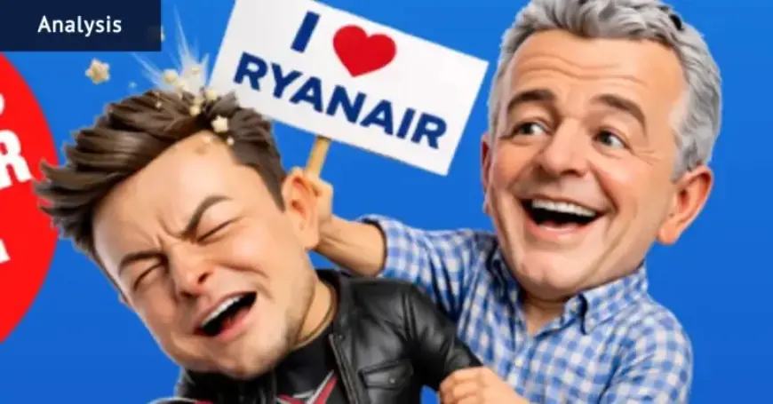 Ryanair Leverages Elon Musk’s Wi-Fi Gesture in Savvy Sale Strategy