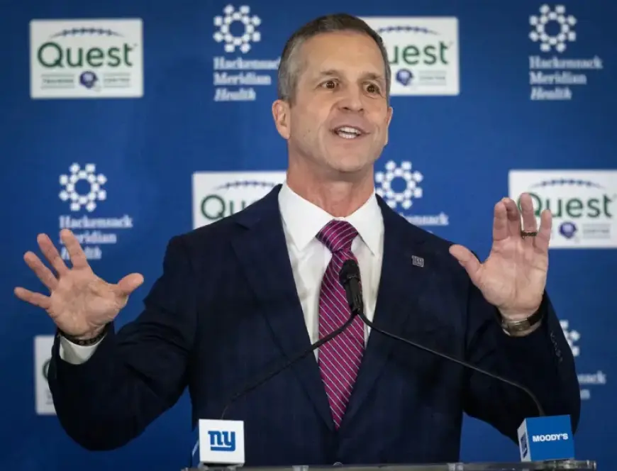 Giants Dismiss Front Office Executive as John Harbaugh Arrives