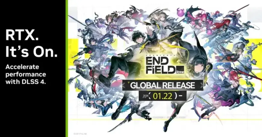 Arknights: Endfield Debuts Today, Showcasing DLSS 4’s Multi-Frame Generation