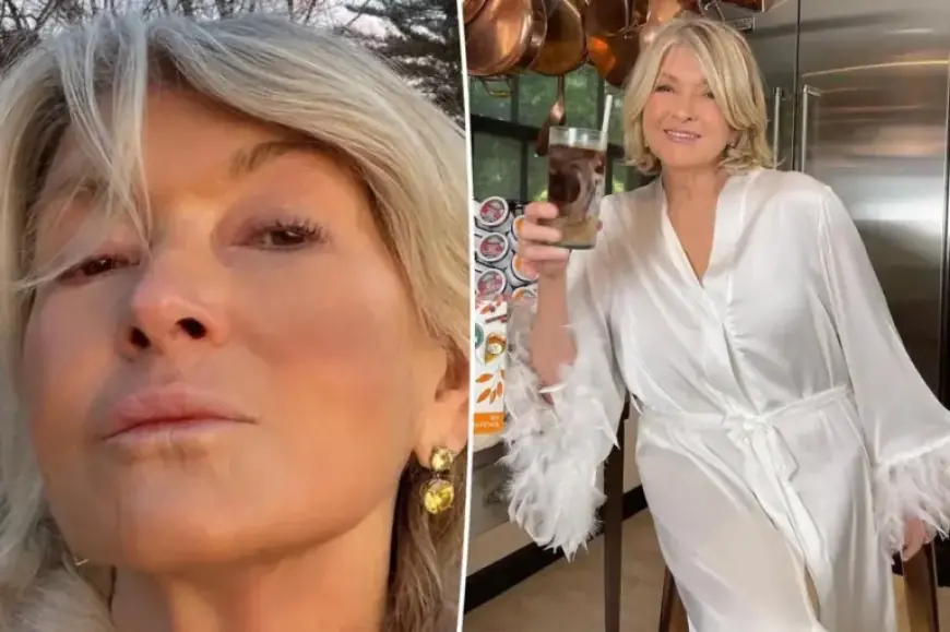 Martha Stewart, 84, Embraces Natural Beauty in Morning Lingerie Photoshoot