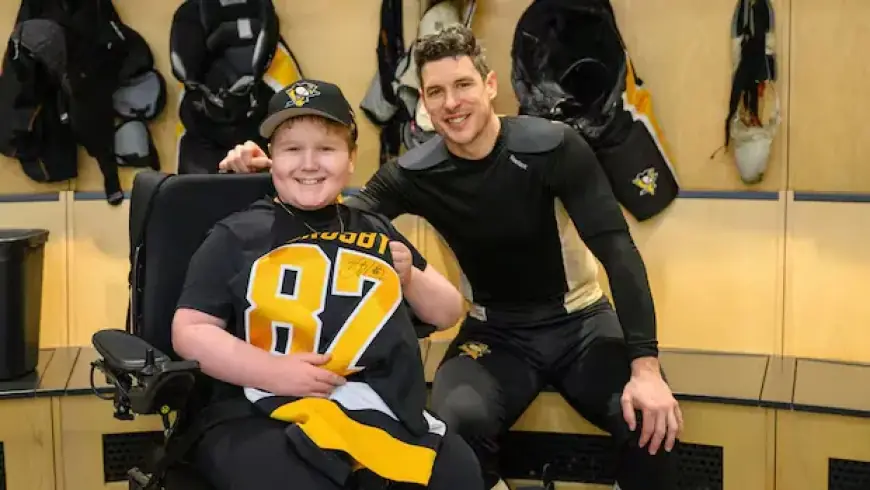 P.E.I. Boy Joins Pittsburgh Penguins for a Day via Make-A-Wish
