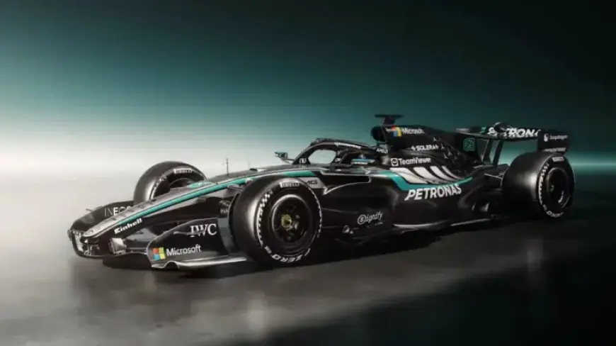 Explore Every Angle of Mercedes’ Striking 2026 Livery Design