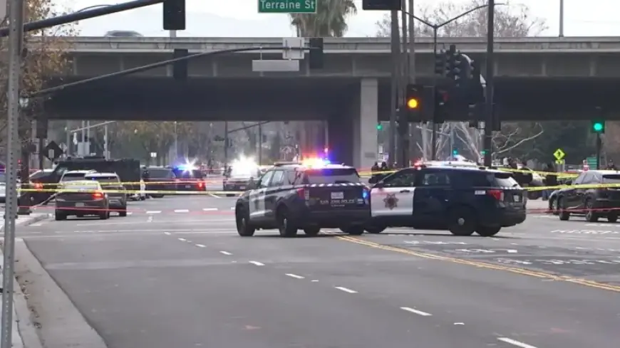 San Jose Officer Injured, Armed Carjacking Suspect Killed After Shootout and Chase