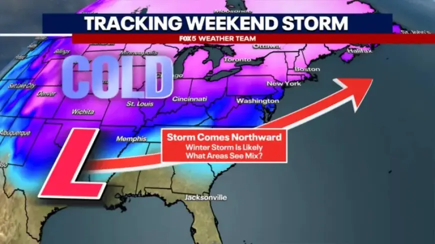 Winter Storm Targets DMV: Latest Updates on Snowfall and Timing