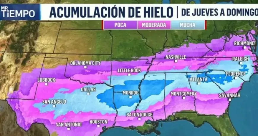 Ice Poses Greatest Concern in Upcoming Winter Storm